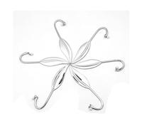 Personalizzazione dei segnalibri, Segnalibro in metallo con piuma e perline bianche argento 122x21,5 mm 6 pezzi