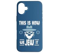 Persone ebraiche Questo è il modo in cui lo ebreo divertente gioco di parole Ebreo orgoglioso Custodia per iPhone 16 Plus