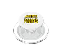 Persone prima dei profitti Bold Dichiarazione di giustizia sociale PopSockets PopGrip per MagSafe