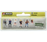 Noch 15530 1/87 H0 Personaggi Statuette Persone Seduto Senza Panchine Ho