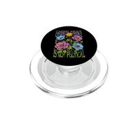 Persone solidali, non politica; ispirazione; giustizia PopSockets PopGrip per MagSafe
