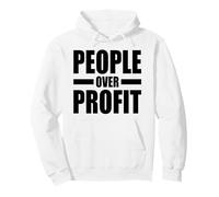 Persone sul PROFITTO Socialismo sul CAPITALISMO Felpa con Cappuccio