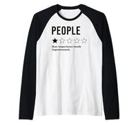 Persone Una Stella ha Bisogno di miglioramenti Non consiglierebbero Maglia con Maniche Raglan