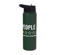 Persone Una stella tornerebbe se possibile non consiglierebbe Stainless Steel Insulated Water Bottle