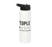 Persone Una stella tornerebbe se possibile non consiglierebbe Stainless Steel Insulated Water Bottle