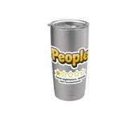 Persone Una Stella Valutazione Totale Incubo Design Bicchiere termico in acciaio inox doppia parete