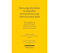 Personengesellschaften im deutschen, österreichischen und schweizerischen Recht: Dreizehntes deutsch-österreichisch-schweizerisches Symposium zum ... Kapitalmarktrecht, Zürich, 16. - 17. Mai 2024