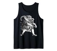 Personificazione Demoniaca di Inverno, Morte E Decadimento Tagliato Canotta