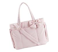 Personnalisé t À Nœud - Sac Tote Bag Avec Noeud Papillon | Bandouliere Cabas Avec Fermeture | Sacs À Main Pour Femmes | Pochette ÉLégante Pour Adolescentes, Soirées, Voyages, Travail, Bureau, Mariage