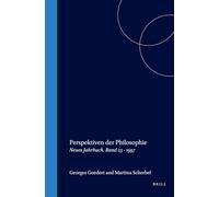 Perspektiven Der Philosophie: Neues Jahrbuch. Band 23 - 1997