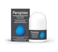 Perspirex For Men - Antitraspirante Roll-On Extra Efficace per Uomo, Controllo del Sudore Intenso e degli Odori Fino a 5 Giorni, Protezione Massima per Ascelle Asciutte, 20ml