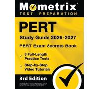 PERT Study Guide 2024-2025 - PERT Exam Secrets Book, 3 Full-Length P (Tascabile)