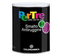 PERTRE - Smalto Antiruggine serie 7100 CF DA 0.750 ML COLORE TESTA DI MORO