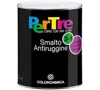 PERTRE SMALTO ANTIRUGGINE SERIE 7100 - GRIGIO ARGENTO 0,750L