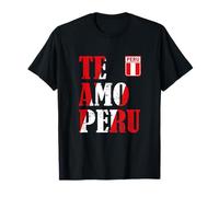 Perù I Love Perù Te amo Perù Uomo Donna Bambino Maglietta