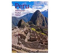 Peru - Kultur - Menschen - Natur (Wandkalender 2026 DIN A2 hoch), CALVENDO Monatskalender: Neben der faszinierenden Natur hat Peru auch viele kulturelle Schätze zu bieten.