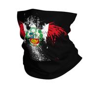 Peru Peruvian Eagle Flag Donna Uomo Scaldacollo Morbido Bandana Multifunzione Copricollo per Trekking Sport Moto Escursionismo
