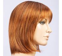 Perucci Parrucca di capelli sintetici Cambio Safranred rooted