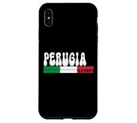 PERUGIA City Italia Vintage Bandiera Italia per gli amanti dei viaggi Custodia per iPhone XS Max
