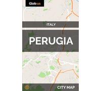 Perugia, Italy - City Map [Lingua Inglese]