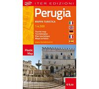 Perugia. Pianta turistica 1:4.500