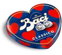 Perugina Baci Classico Fondente Luisa, Confezione Cuore, 4 Cioccolatini, 50g