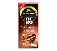 PERUGINA NERO Pralinato Nocciola Tavoletta Cioccolato Fondente Ripiena 100g
