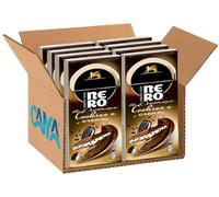 Perugina Nero Tavoletta Le Cremose al Gusto Cookies e Cream al Cioccolato Extra Fondente con Ripieno di Crema al Latte e Pezzetti di Biscotti al Cacao 100g [BOX da 8 Confezioni]