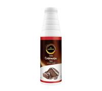 PERUGINA PROFESSIONAL Salsa per Dessert Dark Bottiglia 1 kg | Salsa al cioccolato fondente con il 49% di cioccolato in polvere, ideale per variegare dessert e bevande