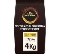 PERUGINA PROFESSIONALE Cubetti Cioccolato Fondente Extra Luisa 70%, Sacco 4kg