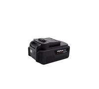 PERUN AL C40A - Set caricatore C40BN-4,0 Ah, batteria agli ioni di litio C40 e stazione di ricarica C20C, per Yard Force & PowerG 20 V, colore: Nero