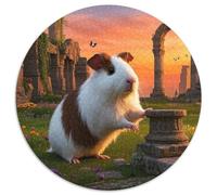 Peruvian Guinea Maiale 1000 Tessere Fauna selvatica Puzzle Circolare IntRattotenimento Creativo Esclusiva Amazon Regalo Per Adulti E Bambini Da 14 Anni E Più 1000pcs (67.5x67.5cm)