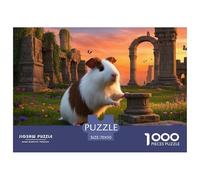 Peruvian Guinea Pig 1000 Pezzi Puzzle Gioco Educativo Creativo Jigsaw Puzzles Sfida Colore Per Regali Di Viaggio, Presente 70x50cm/1000pcs