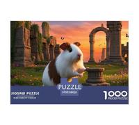 Peruvian Guinea Pig1000 Pezzi Puzzle Fai Da Teanimal Divertimento Per Adulti Puzzle Animali Divertenti Per Uomo E Donna Intrattenimento Creativo38x26cm/1000pcs