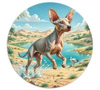 Peruvian Inca Orchid Puzzle Rotondo Puzzle Per Famiglia Jigsaw Puzzle Adulti Cute Pet Dog Puzzle 1000 Pezzi Ecofriendly Difficile E Impossibile Per Adulti 14+ Puzzle Creativo1000pcs (67.5x67.5cm)