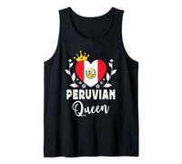 Peruvian Queen Peru Flag Proud Peruvian Woman Canotta