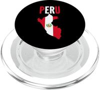 Peruviano - Bandiera della mappa del Perù PopSockets PopGrip per MagSafe
