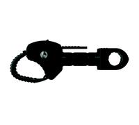 Peruzzo Braccetto distanziatore con cinghietta per portabici 19cm Nero