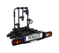 Peruzzo Pure Instinct - Portabici da traino a sfera, colore grigio antracite, 3 biciclette