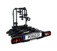 Peruzzo Pure Instinct - Portabici da traino a sfera, colore grigio antracite, 4 biciclette