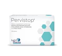 PERVISTOP 30 compresse | Tè verde EGCG + acido ialuronico + vitamina B12 e ac...