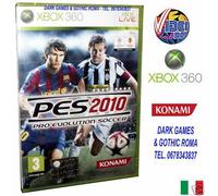 PES 10 PRO EVOLUTION SOCCER 2010 GIOCO XBOX 360 NUOVO