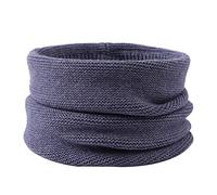 Pesaat Sciarpa lavorata a maglia per neonati e ragazze, per autunno e inverno, scaldacollo caldo, Jean Blu., 1-6 Years