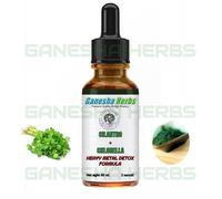 Pesante Metallo Disintossicante Formula - Coriandolo + Chlorella Liquido Tintura