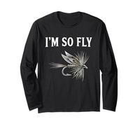 Pesca a Mosca Brook Dry Fly Tying Fisherman I'm So Fly Maglia a Manica