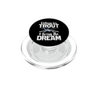 Pesca alla trota e vivendo la trota da sogno PopSockets PopGrip per MagSafe