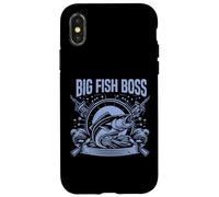 Pesca Big Fish Boss Custodia per iPhone X/XS