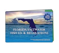 Pesca come un professionista con una tabella marina e pesce della Florida impermeabile facile da identificare! Oltre 70 Foto di pesci e squali, Stagioni, Regole FWC, Regolamenti, ecc.