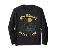 Pesca con L'Arco Dopo Il Tramonto | Design retrò per Pesca Maglia a Manica