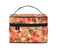 Pesca deliziosa, Borsa per il trucco Borsa per cosmetici Borsa da toilette da viaggio portatile Astuccio per matite Astuccio da toilette